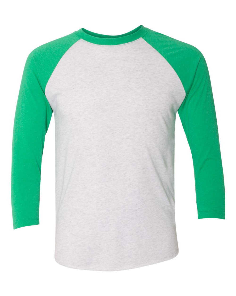 Unisex Tri-blend Three Quarter Sleeve Raglan