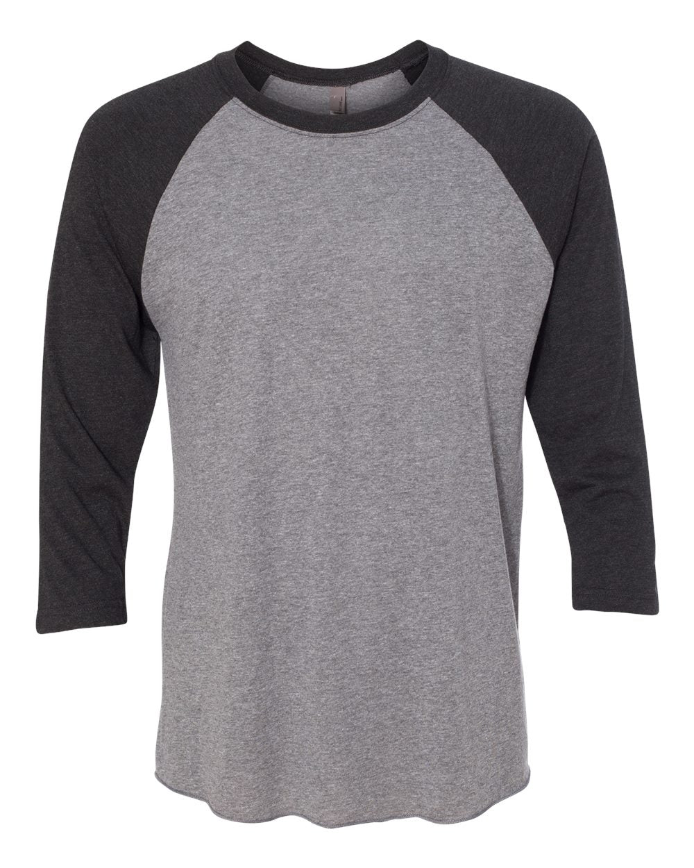 Unisex Tri-blend Three Quarter Sleeve Raglan