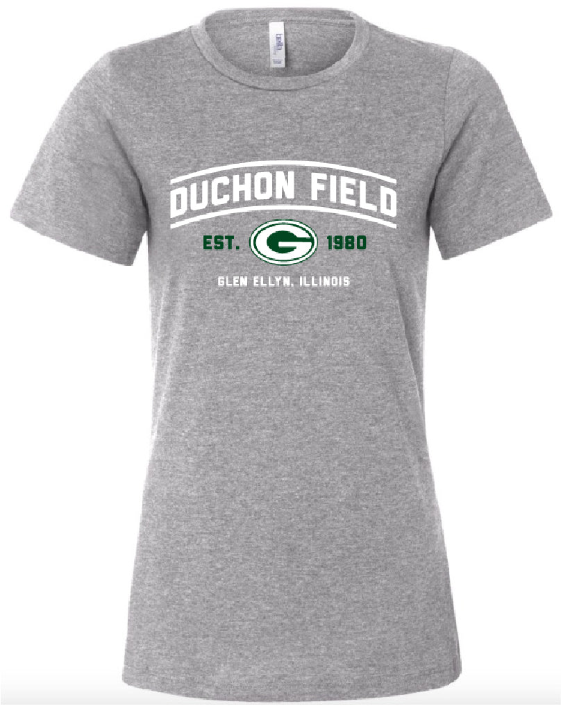 Duchon Field with "G" Logo Ladies T-Shirt