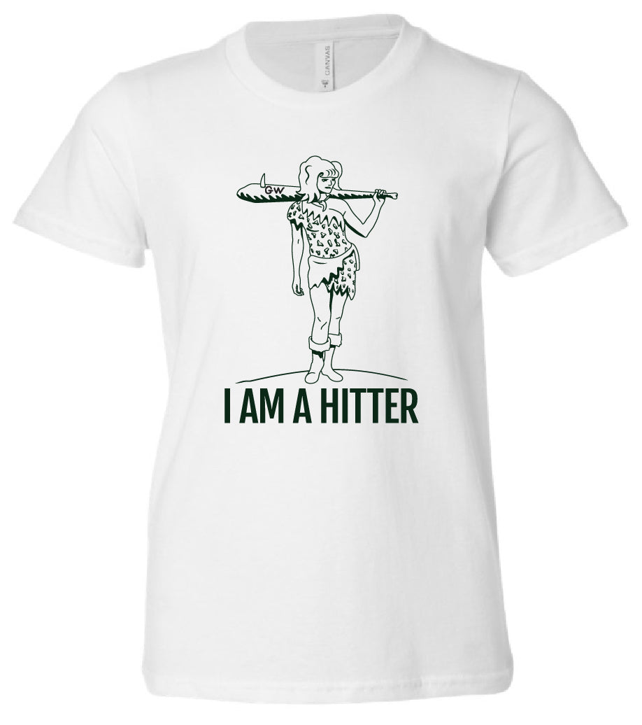 I'm a Hitter Youth Girls T-Shirt