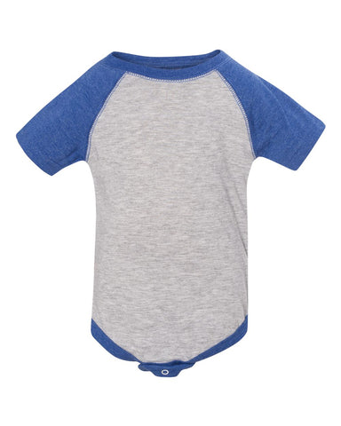 Baby Baseball Fine Jersey Bodysuit