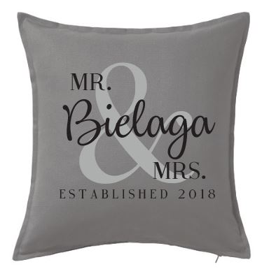 Established Couple Pillow