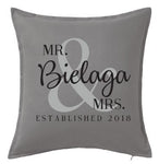 Established Couple Pillow