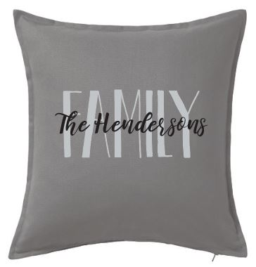 Family Name Pillow