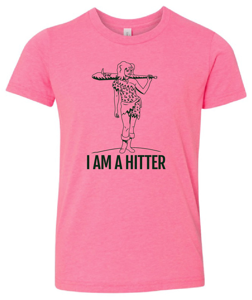 I'm a Hitter Youth Girls T-Shirt
